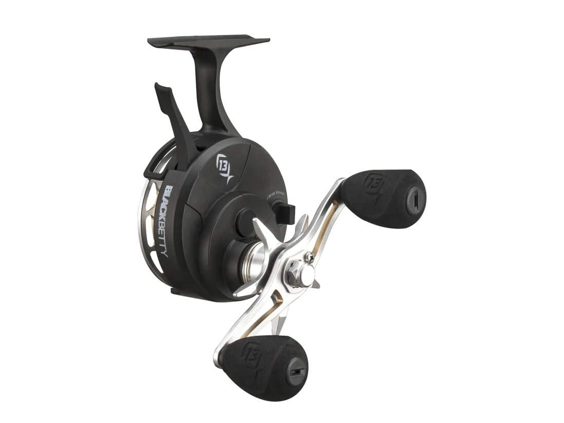 Brand new π₯° 13 Fishing FreeFall Carbon Inline Ice Fishing Reel π€© - Image 3
