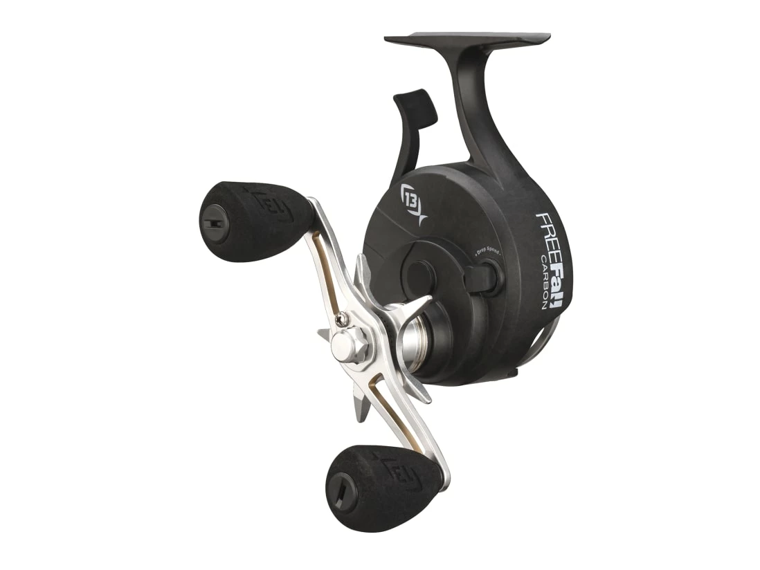 Brand new π₯° 13 Fishing FreeFall Carbon Inline Ice Fishing Reel π€© - Image 4