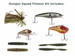 Budget ⌛ Googan Squad CatchSmart™ Finesse Rod & Kit Bundle 😀